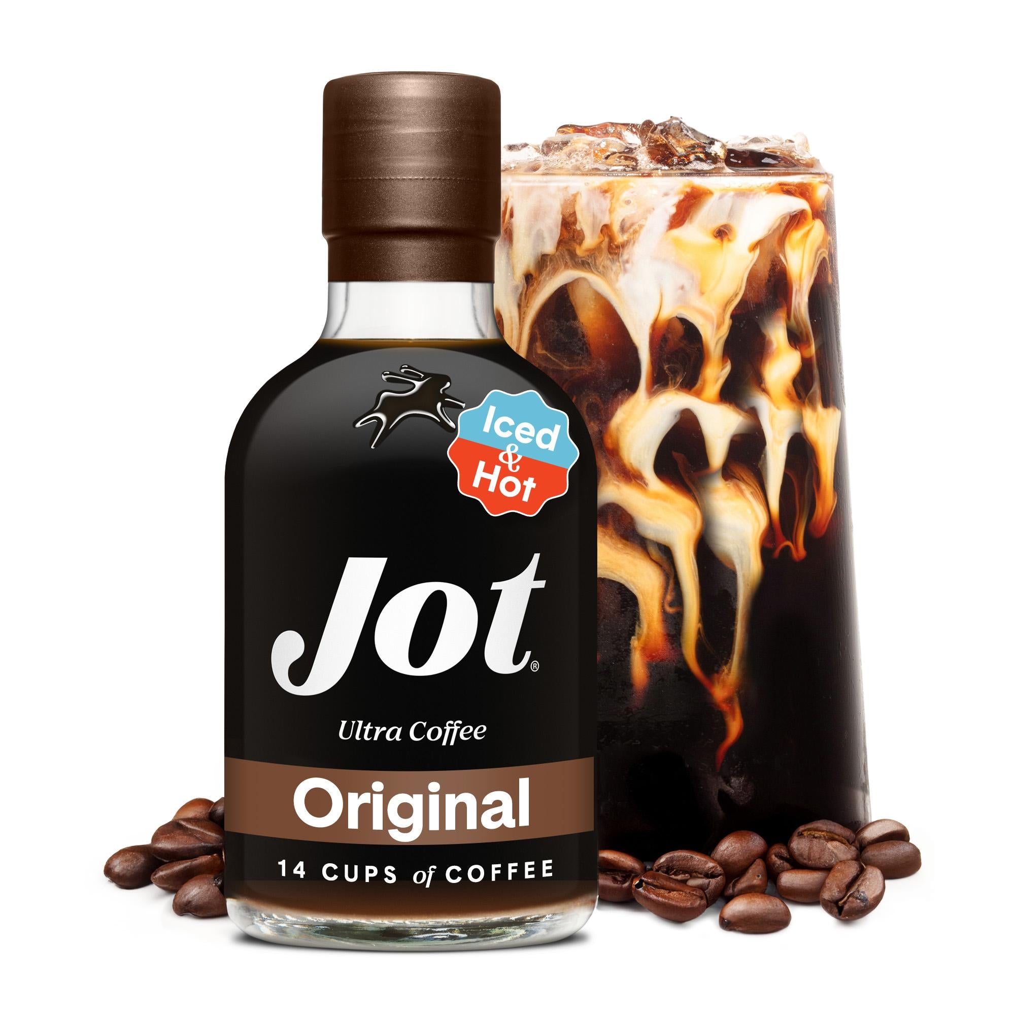 Jot Ultra Coffee Concentrate Makes 14+ Cups Iced or Hot Coffee in Se