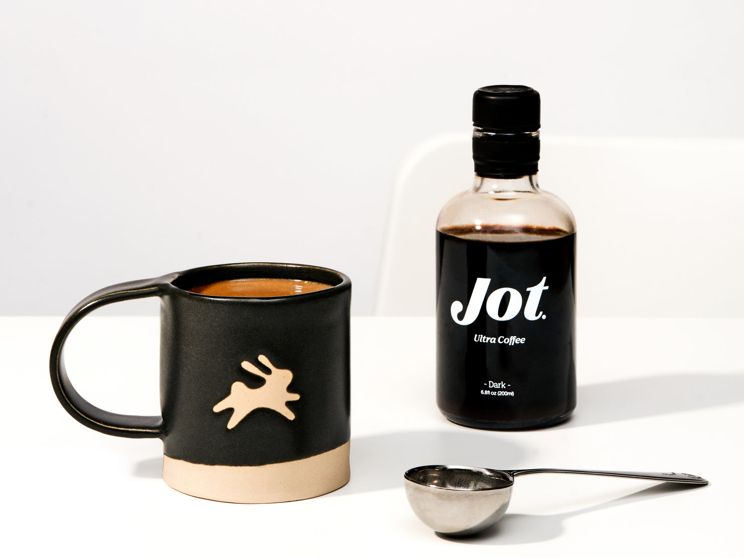 Use Jot Ultra Coffee concentrate for barista-level coffee at home in an instant